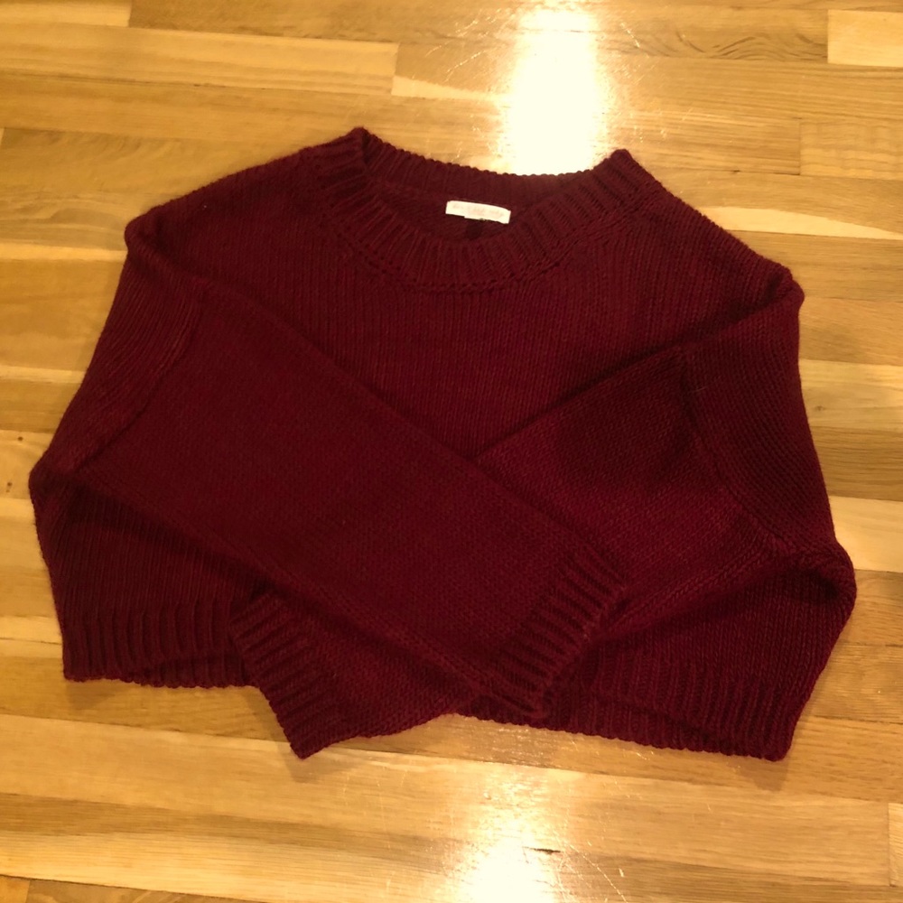 Maroon Cozy Sweater (One-Size)